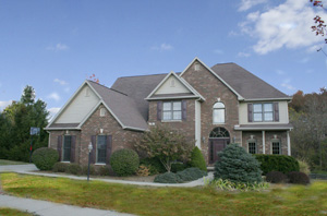 A G&S built custom home in Bloomington, Indiana