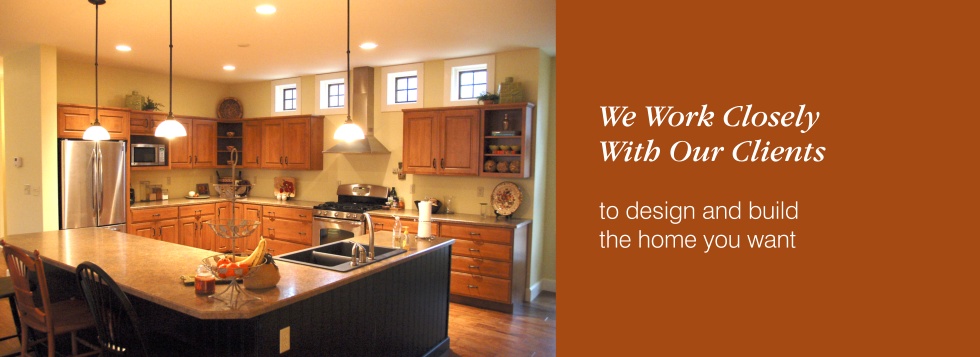 We work closely with our clients to design and build the home you want